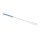 Igeax élelmiszeripari kémcső-, és üvegtisztító kefe, átmérő 10mm, hossz 50cm, kék