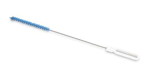 Igeax élelmiszeripari kémcső-, és üvegtisztító kefe, átmérő 10mm, hossz 50cm, kék