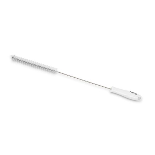 Igeax élelmiszeripari kémcső-, és üvegtisztító kefe, átmérő 20mm, hossz 50cm, fehér