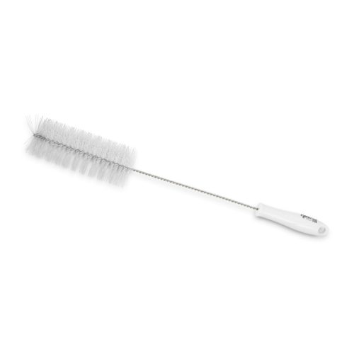Igeax élelmiszeripari kémcső-, és üvegtisztító kefe, átmérő 60mm, hossz 50cm, fehér