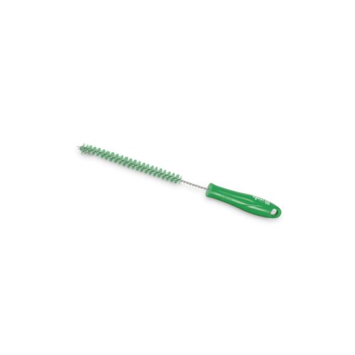 Igeax élelmiszeripari kémcső-, és üvegtisztító kefe, átmérő 15mm, hossz 30cm, zöld
