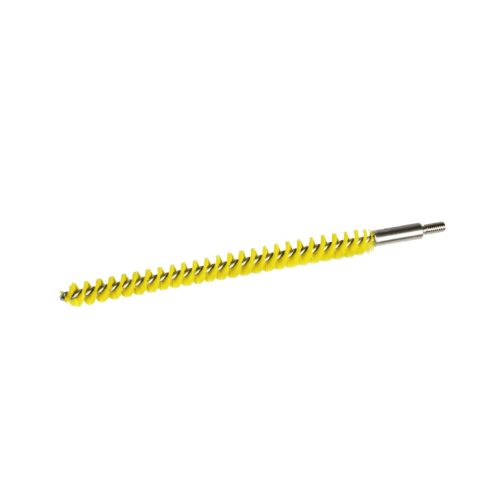 Igeax élelmiszeripari kémcső-, és üvegtisztító kefe fej, átmérő 13mm, hossz 23cm, sárga