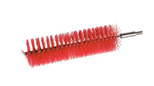 Igeax élelmiszeripari kémcső-, és üvegtisztító kefe fej, átmérő 50mm, hossz 23cm, piros