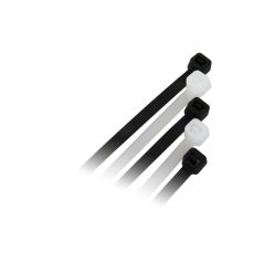   Commel gyorskötöző, kábelkötegelő 7.5 mm x 400 mm fekete, 25 db