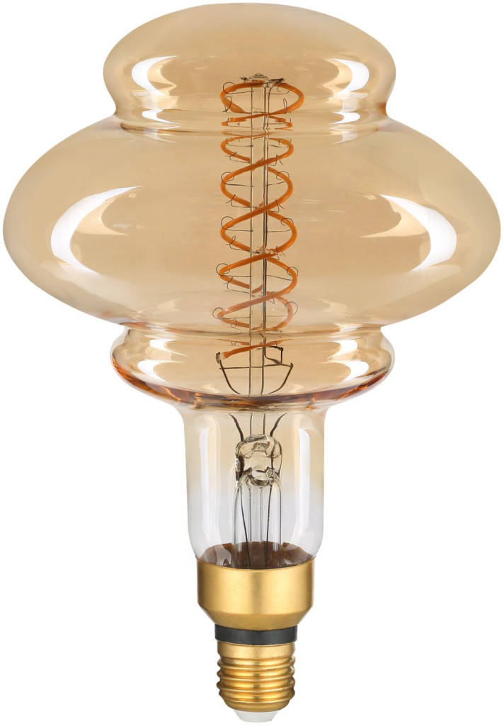 Avide LED Jumbo Filament Pearl 160x210mm Amber 8W E27 2400K