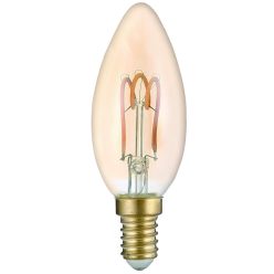 Avide LED Soft Filament Candle 3W E14 EW 2700K