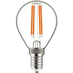  Avide LED Filament Mini Globe 5.9W E14 WW 2700K Fényerőszabályozható