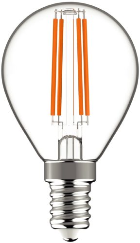 Avide LED Filament Mini Globe 5.9W E14 WW 2700K Fényerőszabályozható