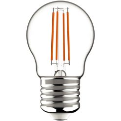   Avide LED Filament Mini Globe 5.9W E27 WW 2700K Fényerőszabályozható