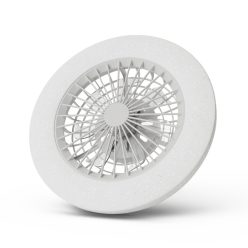   Avide Mennyezeti lámpa ventilátorral Wendy csillaghatással, 2x24W+15W motor, távirányítóval
