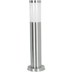   Avide kültéri álló lámpa Boca 1xE27 450mm IP44 Szatén Nikkel