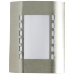   Avide kültéri fali lámpa Monterey 1xE27 IP44 Szatén Nikkel