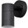 Avide kültéri fali lámpa Peka 1xGU10 IP44 Fekete