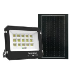   Avide LED Szolár Reflektor 50W CCT különálló napelemmel, távirányítóval