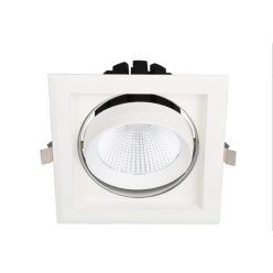   Avide LED mélysugárzó Négyzetes 1x30W IP20 2800lm 15° WW 3000K