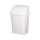 Planet Billenőfedeles szemetes kuka, műanyag, luxury fehér, 50 L