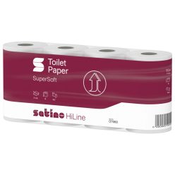   Satino Wepa Prestige toalettpapír 3 rétegű, fehér, 150 lap, 8 tek/csg 8 csomag/zsák