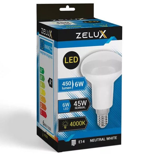 Zelux Led R50 7W E14 4000K