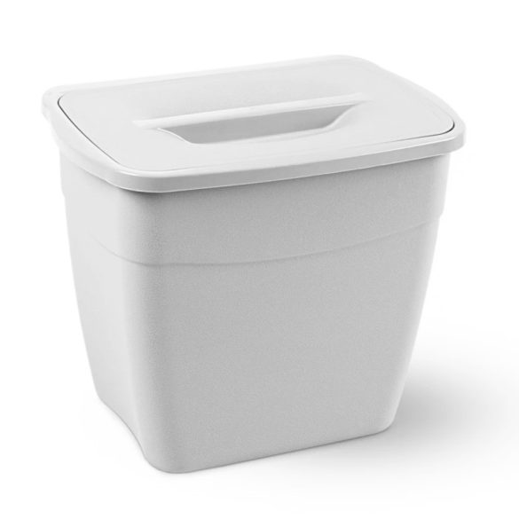 Koala szemetes, fedővel 6L (Hanging Bucket) fehér