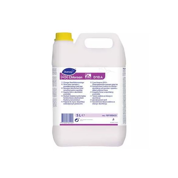 Suma Chlorsan D10.4 klóros fertőtlenítő hatású tisztítószer 5L (2db/karton)
