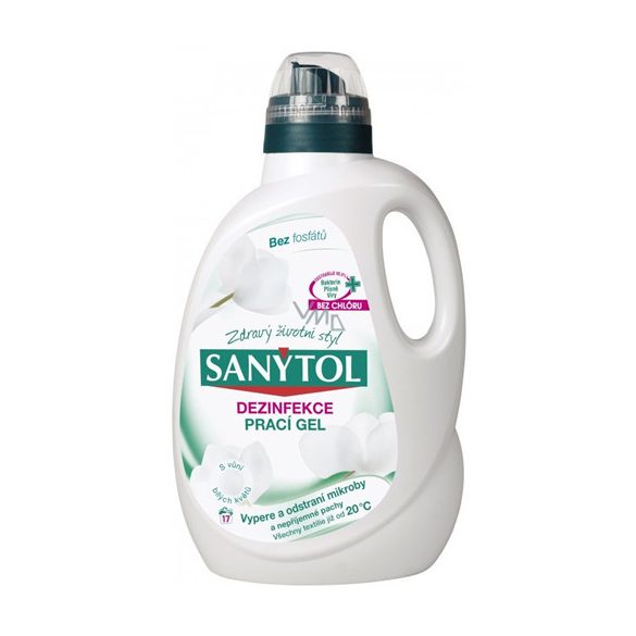 Sanytol folyékony mosószer higiéniás 1,7L (6db/karton)