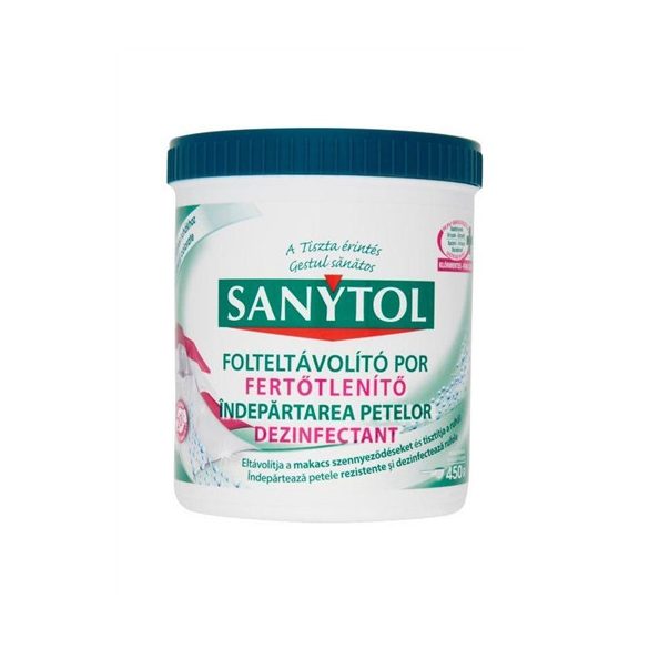 Sanytol folteltávolító fertőtlenítős por 450g (8db/karton)