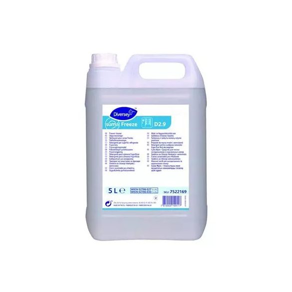 Suma Freeze D2.9 hűtő- és fagyasztótisztítószer 5L (2db/karton)