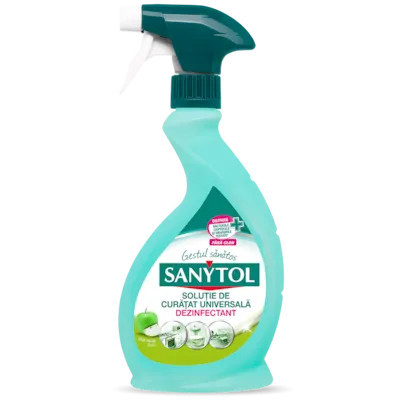 Sanytol univerzális felületfertőtlenítő spray 500ml (12db/karton) alma