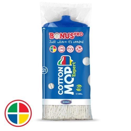 BonusPRO CottonMOP Expert kék - 350g (20db/karton)