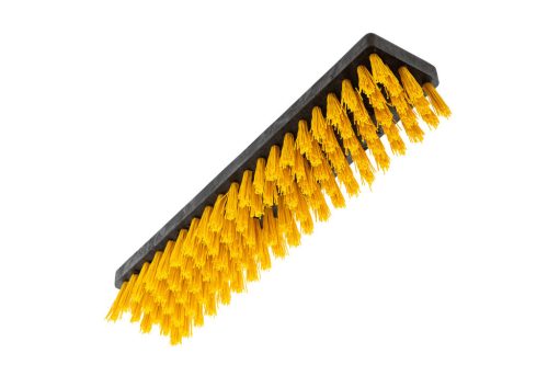 Bonus Bodtrix padlósuroló kefe fej 30cm (24db/karton) - Sárga