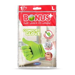 Bonus+ Komfort gumikesztyű L (kivezetésre került)