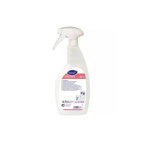 Suma Inox D7.1 vízbázisú ápolószer rozsdamentes acélhoz 750ml (6db/karton)