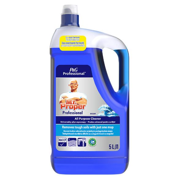 Mr. Proper Professional univerzális padlótisztító 5L  (3db/karton, 144db/raklap) óceán